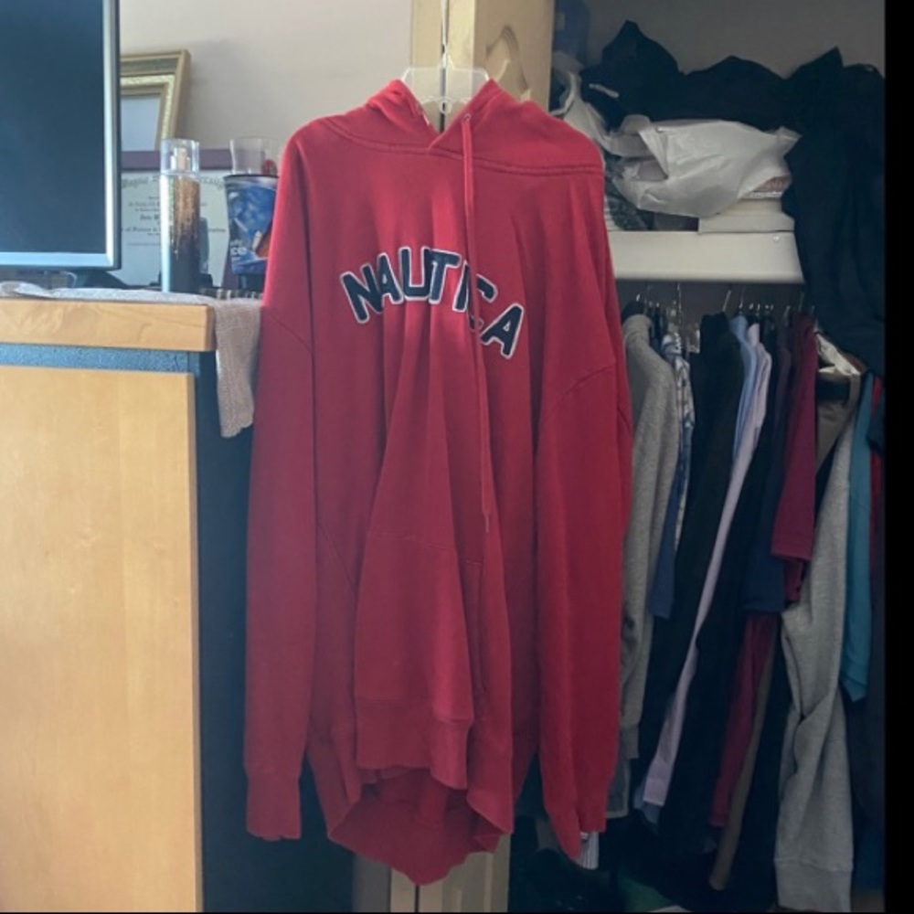 NAUTICA RED HOODIE